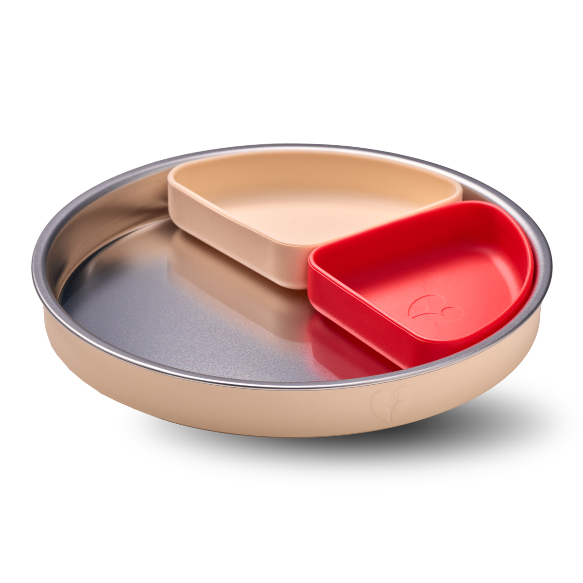 Silvare - Hybrid Plate, Peach&Red